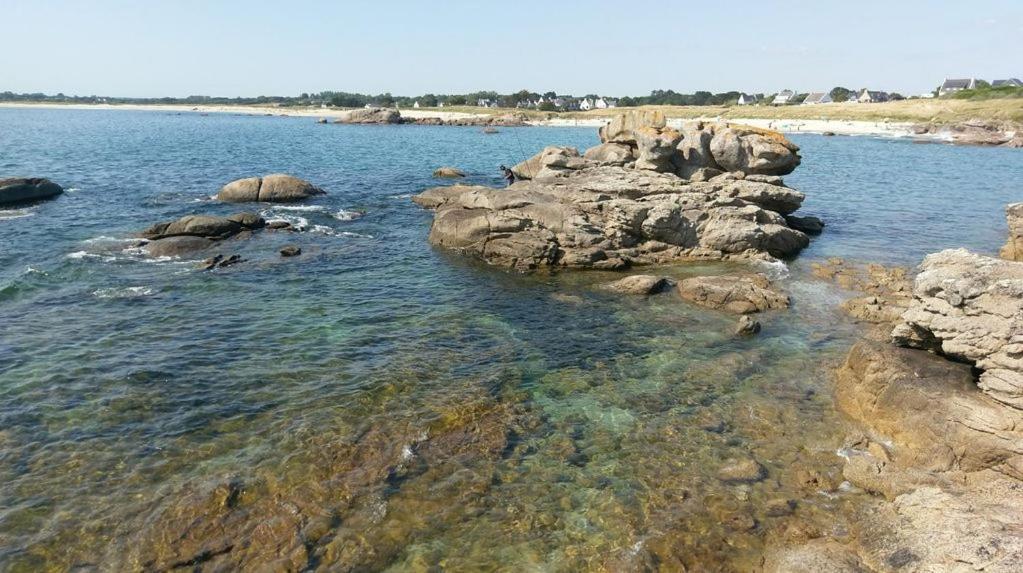 A Moins De 100 Metres De La Mer A La Pointe De Trevignon Трегюнк Экстерьер фото